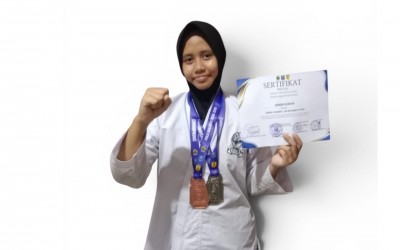 Berlaga di Panggung Jawa Tengah, Kanza Elinita Boyong Dua Medali