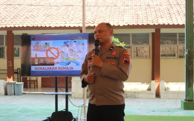 MTs Negeri 2 Tegal Gelar Pembinaan Karakter Murid Bersama Satbinmas Polres Tegal