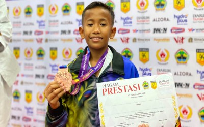 Lawan Lebih Matang, Murid MTs Negeri 2 Tegal Raih Perunggu di Kudus