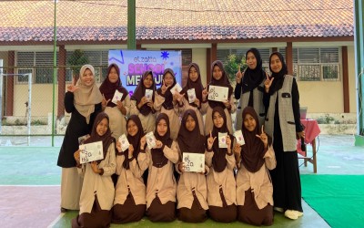 Penuh Keceriaan, Elzatta Goes to School Ajak Murid MTs Negeri 2 Tegal Tampil Percaya Diri